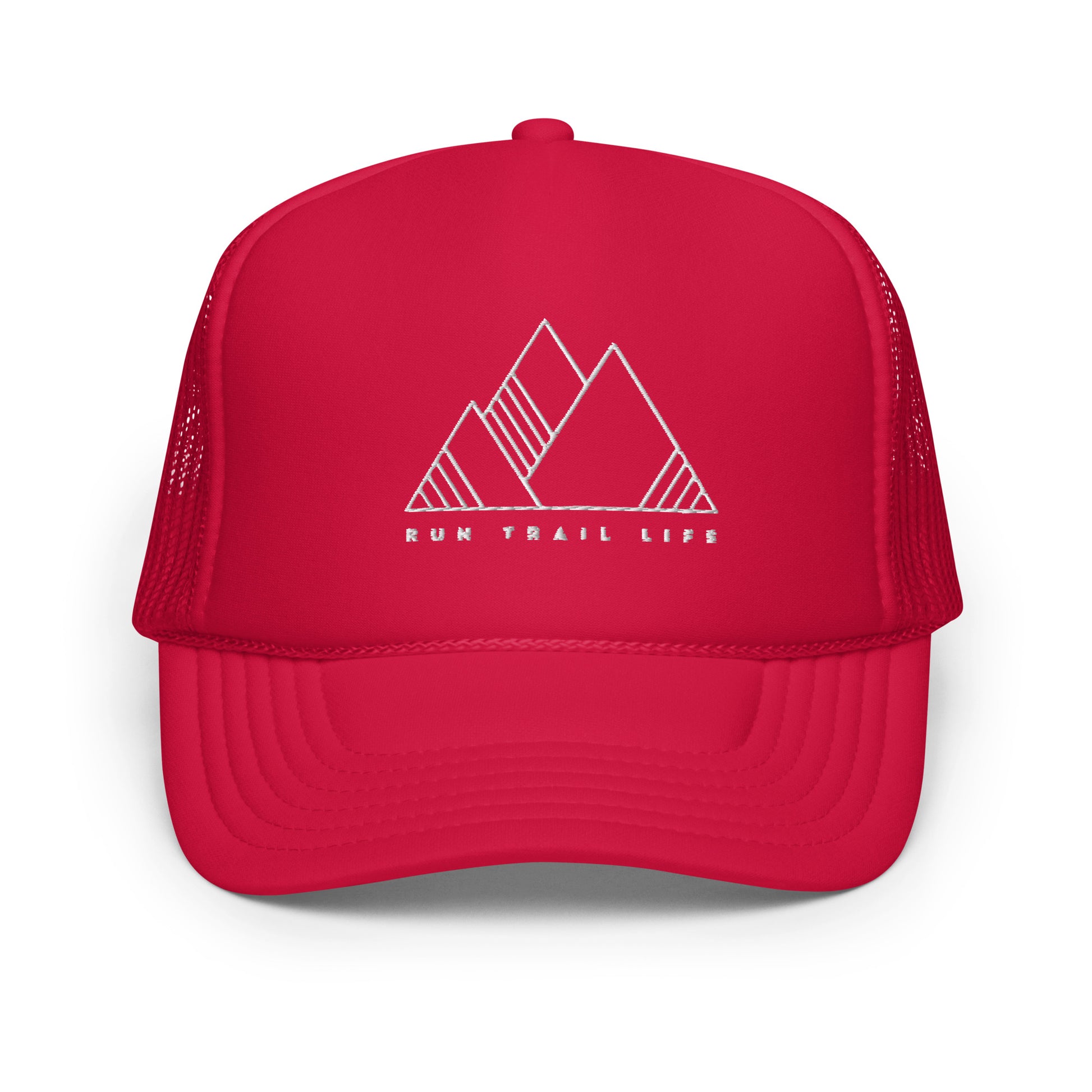 RTL - Foam Trucker Hat - White Logo - RunTrailLife