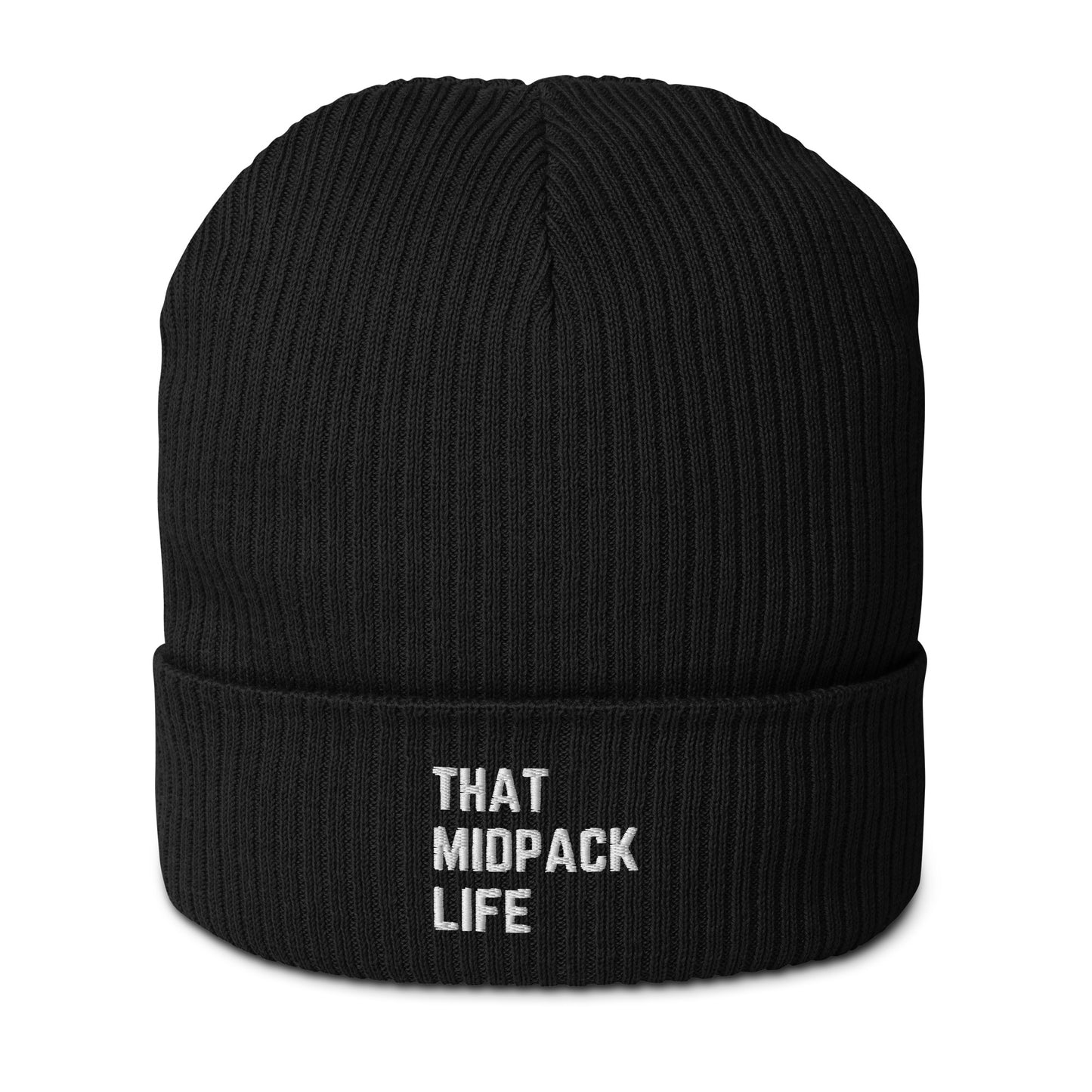 That MidPack Life Organic Ribbed Beanie - RunTrailLife