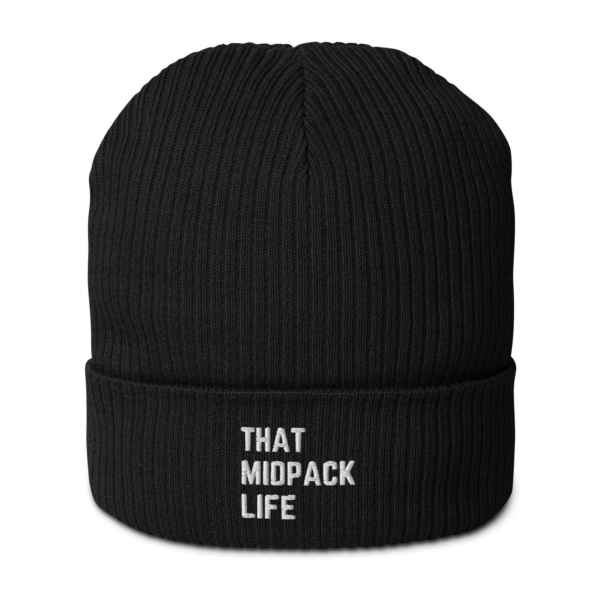 That MidPack Life Organic Ribbed Beanie - RunTrailLife