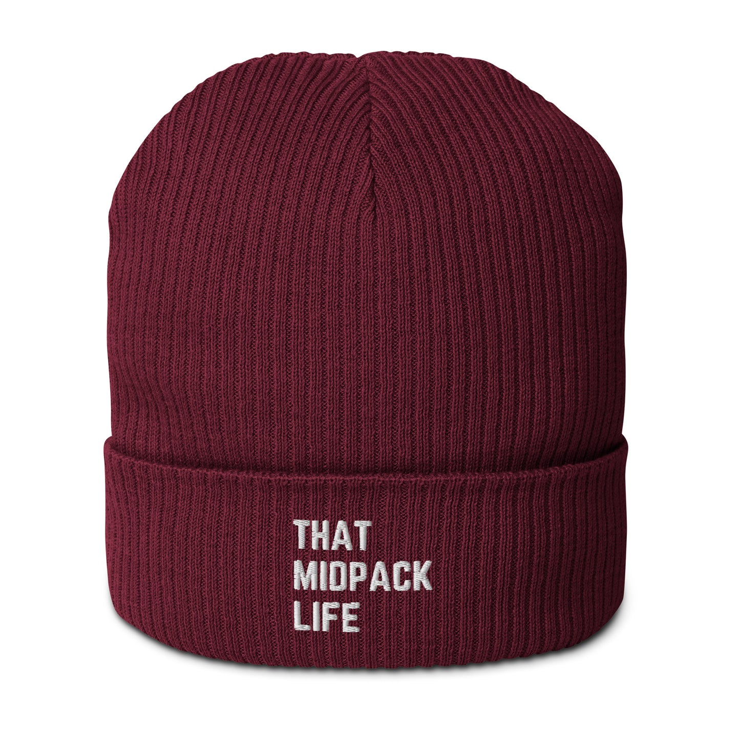 That MidPack Life Organic Ribbed Beanie - RunTrailLife