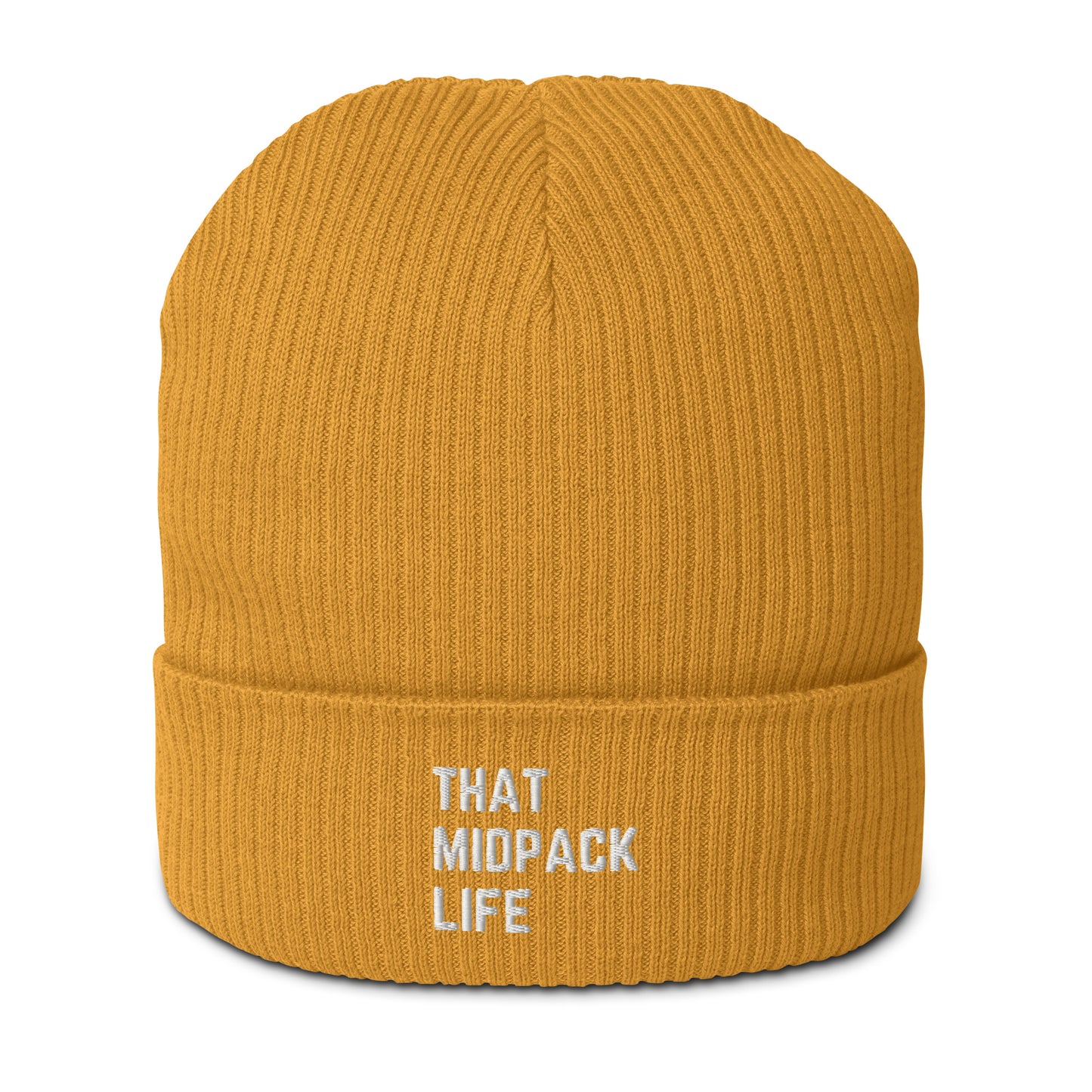 That MidPack Life Organic Ribbed Beanie - RunTrailLife