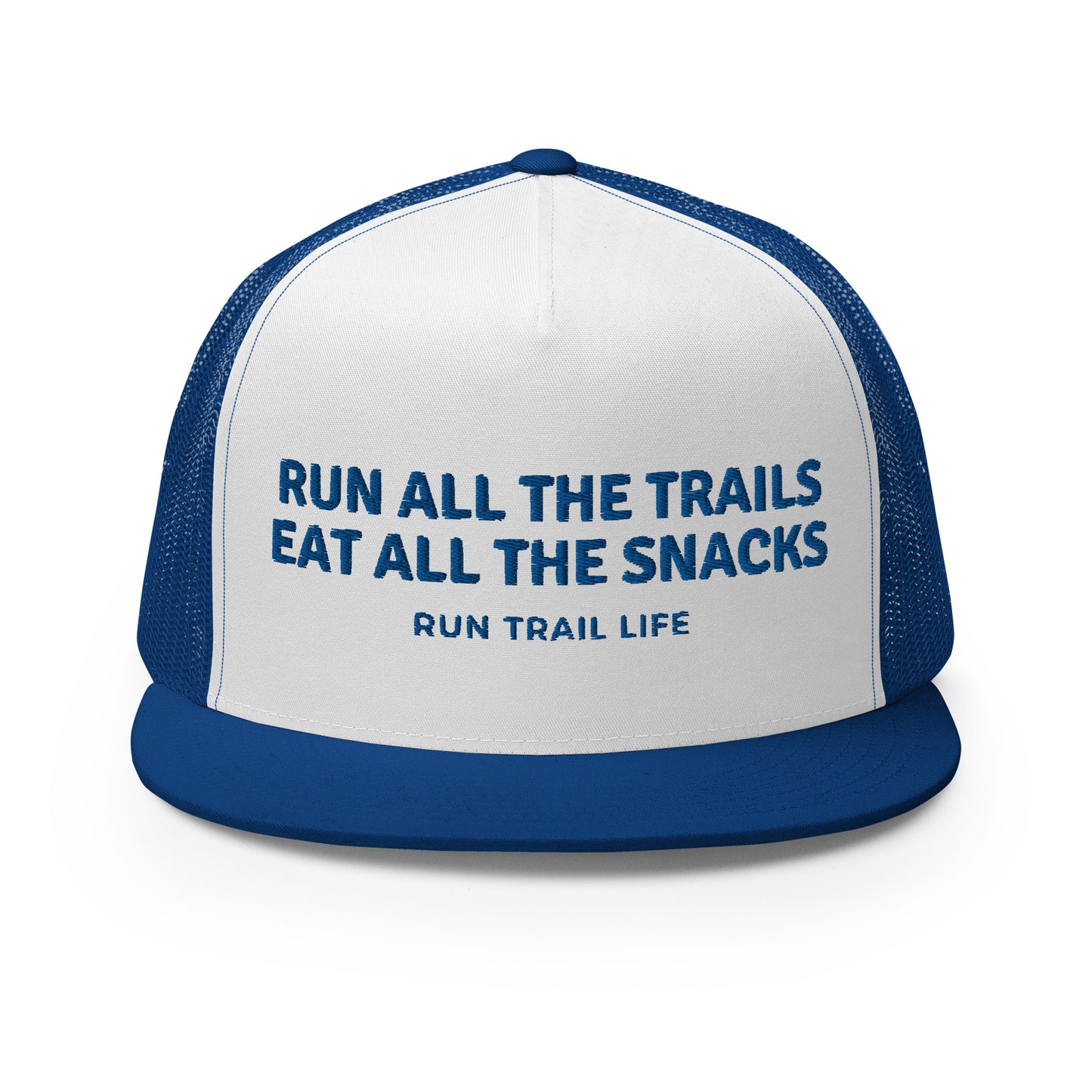 Eat all the Snacks Trucker - Navy